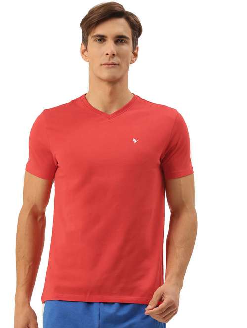 men regular fit plain short sleeve t-shirt - 21635978 - Standard Image - 0