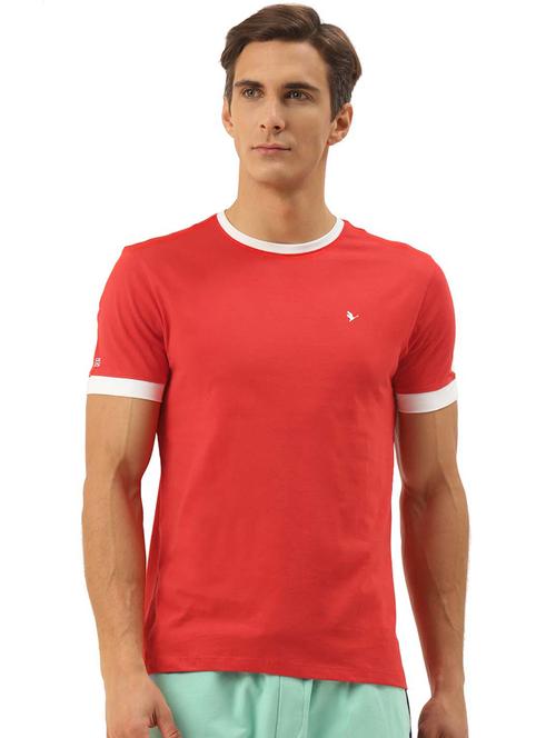 men regular fit plain short sleeve t-shirt - 21635983 - Standard Image - 0