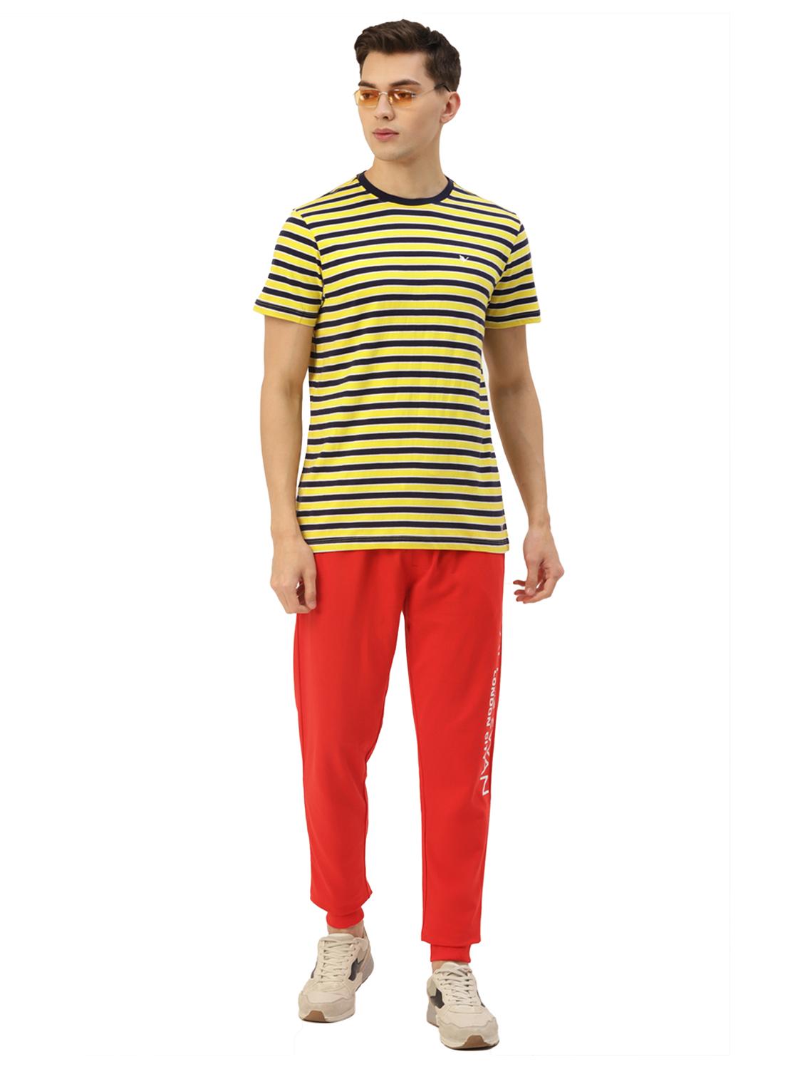 men regular fit striped short sleeve t-shirt - 21635996 - Standard Image - 3