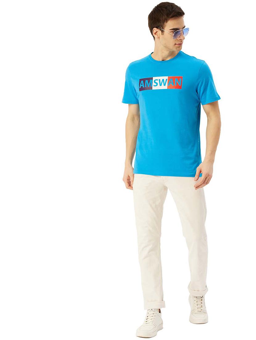 men regular fit printed short sleeve t-shirt - 21636002 - Standard Image - 3