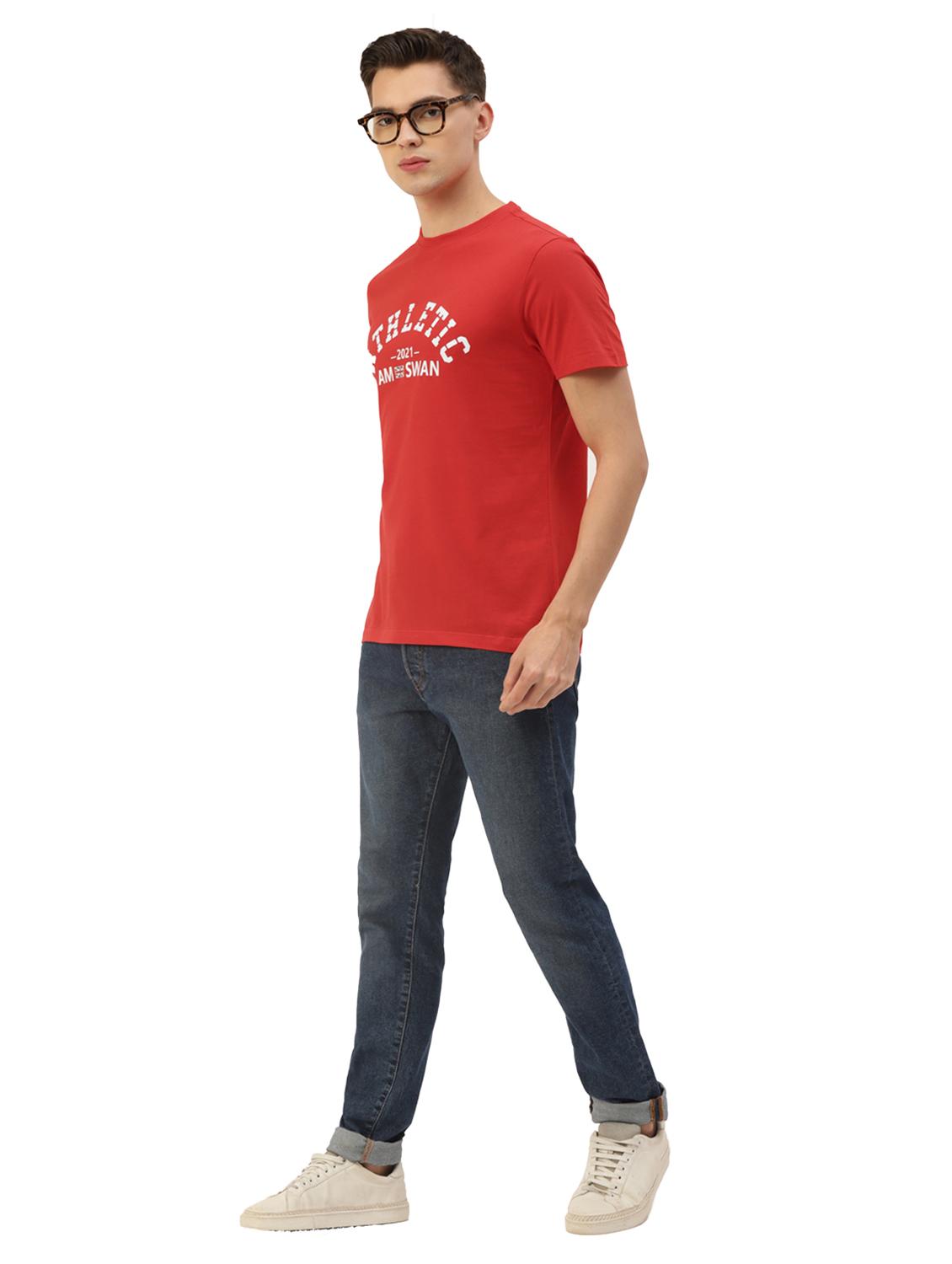 men regular fit printed short sleeve t-shirt - 21636006 - Standard Image - 3