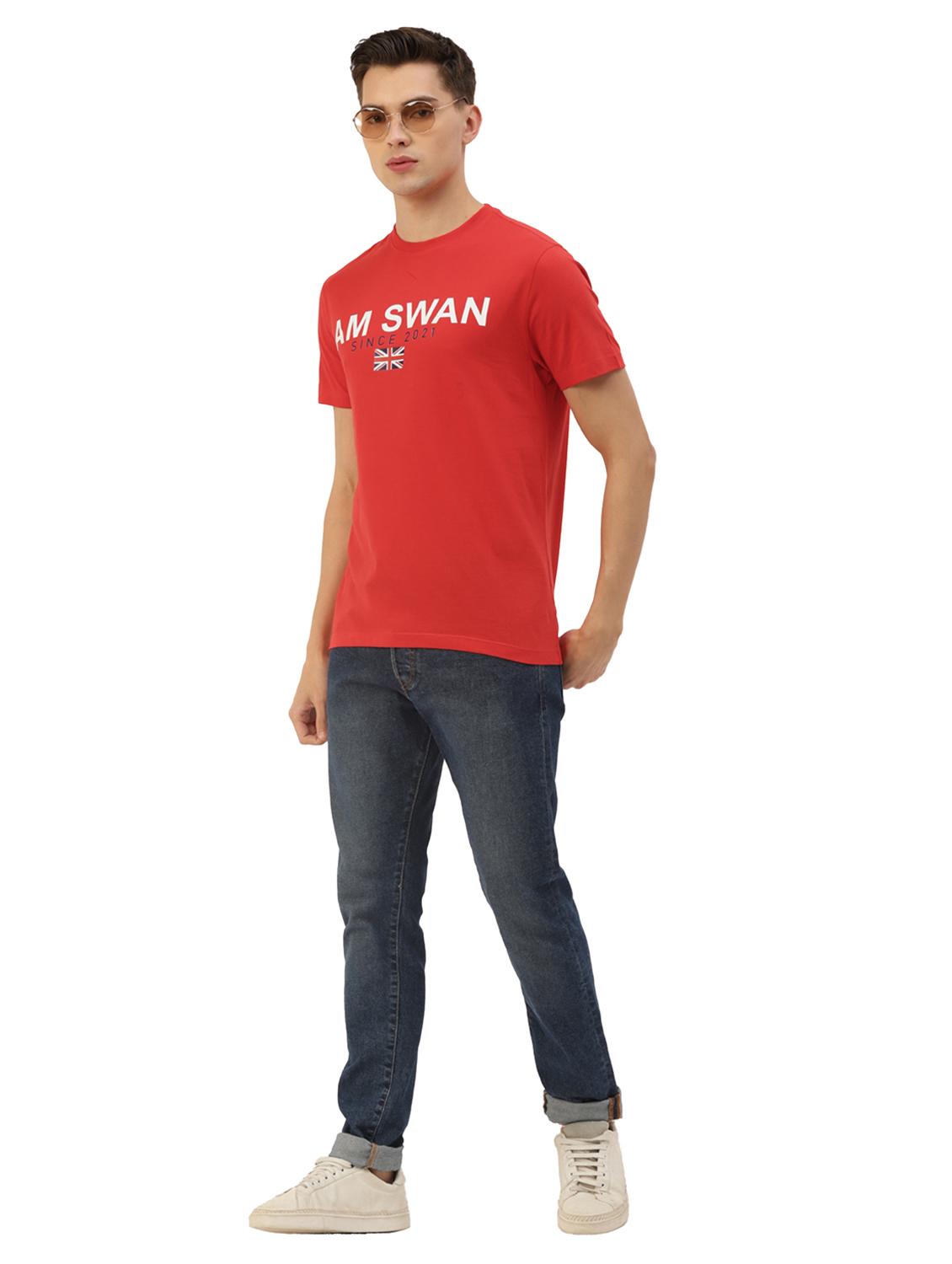 men regular fit printed short sleeve t-shirt - 21636010 - Standard Image - 3