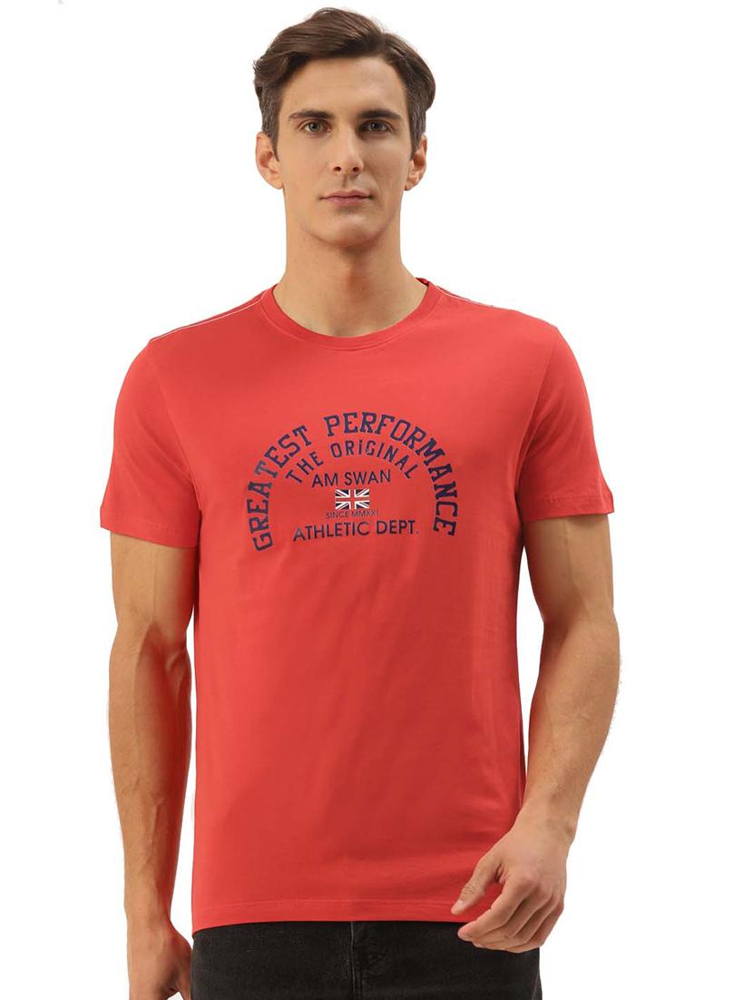 men regular fit printed short sleeve t-shirt - 21636017 - Zoom Image - 0
