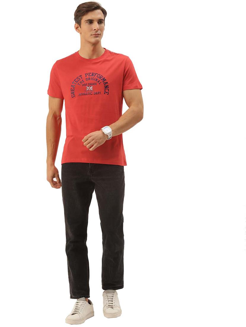 men regular fit printed short sleeve t-shirt - 21636017 - Standard Image - 3