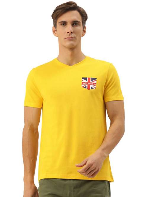 men regular fit printed short sleeve t-shirt - 21636020 -  Standard Image - 0