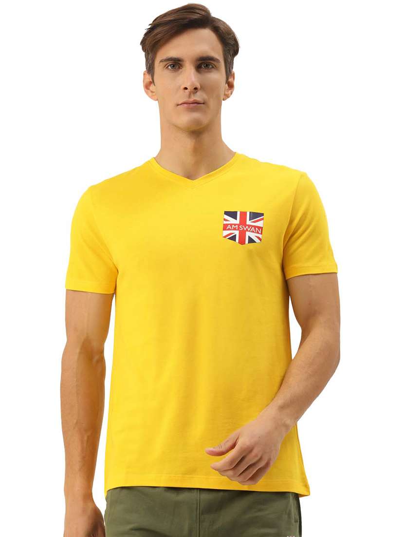 men regular fit printed short sleeve t-shirt - 21636020 -  Zoom Image - 0