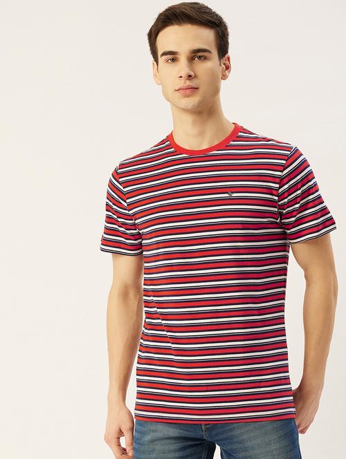 men regular fit striped short sleeve t-shirt - 21636039 -  Standard Image - 0