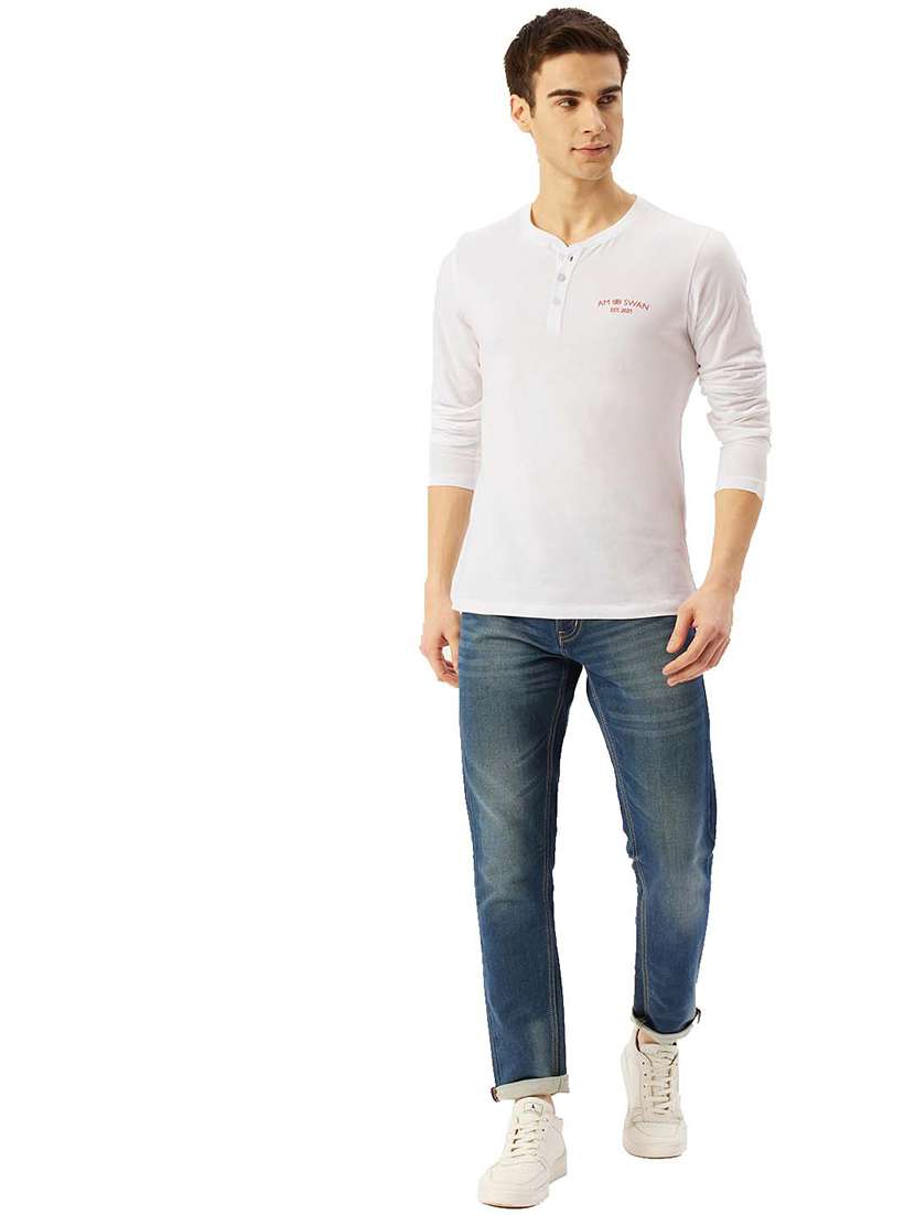 men regular fit printed long sleeve t-shirt - 21636064 -  Standard Image - 3