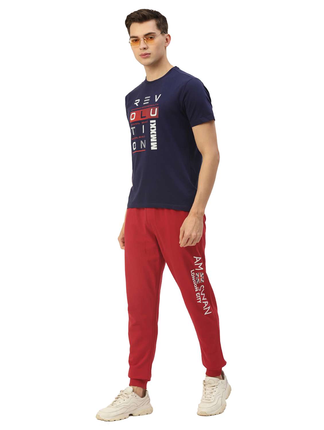 men regular fit mid rise jogger - 21636112 -  Standard Image - 3