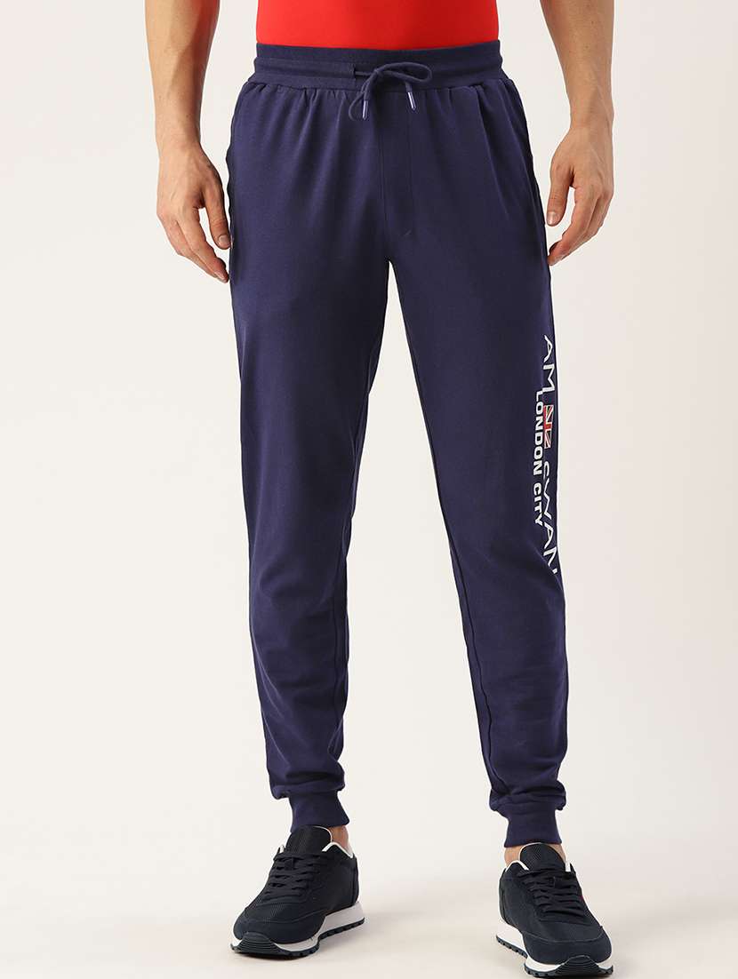 men regular fit mid rise jogger