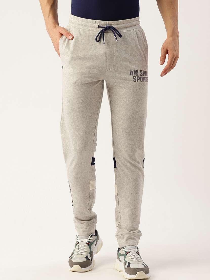 men regular fit mid rise jogger