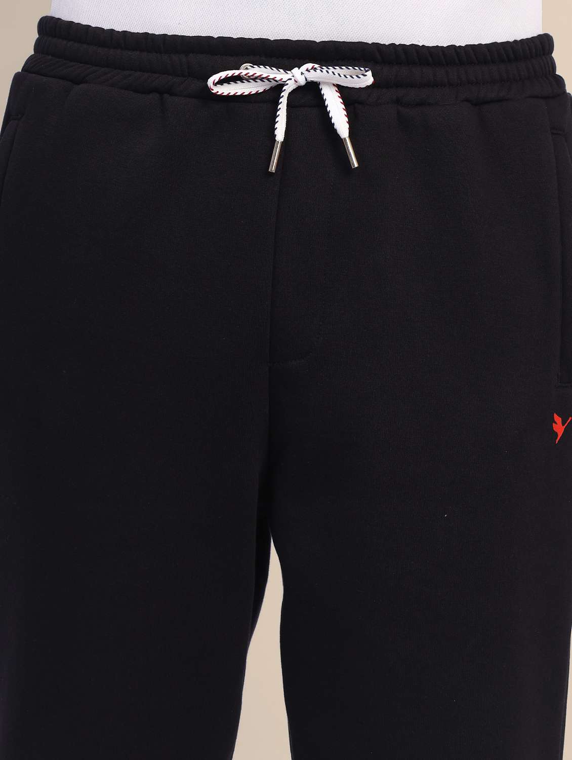 men solid full length track pants - 21636140 - Standard Image - 5