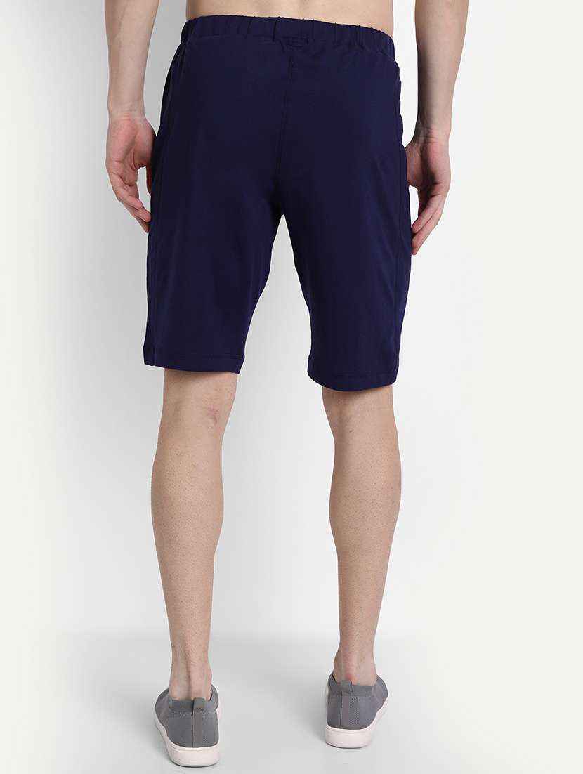 men mid rise placement print shorts - 21636218 - Standard Image - 3