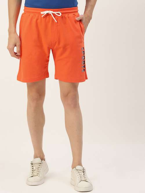 men mid rise placement print shorts - 21636237 -  Standard Image - 0
