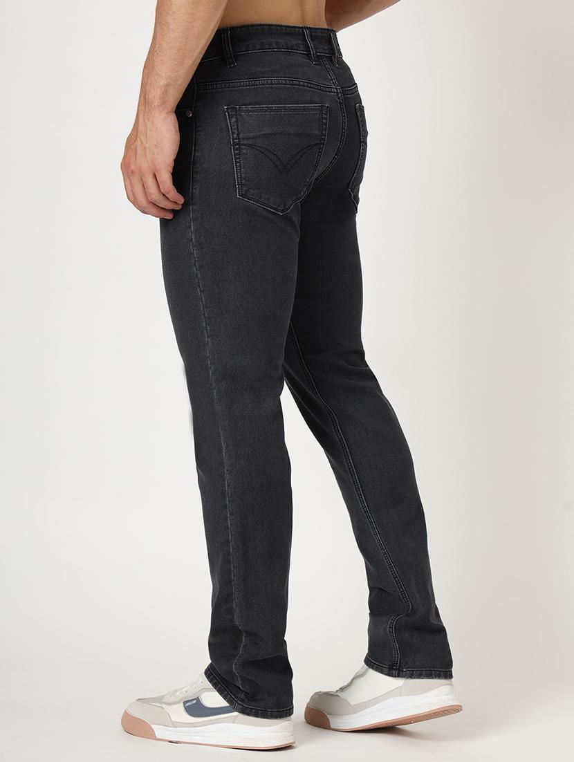 men plain mid rise denim jeans - 21636274 - Standard Image - 3
