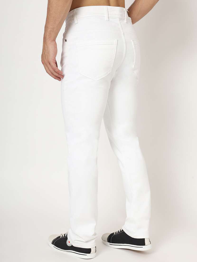 men denim full length plain jean - 21636285 - Standard Image - 3