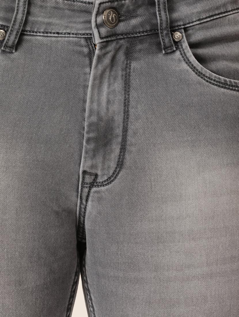 men plain mid rise denim jeans - 21636288 - Standard Image - 3