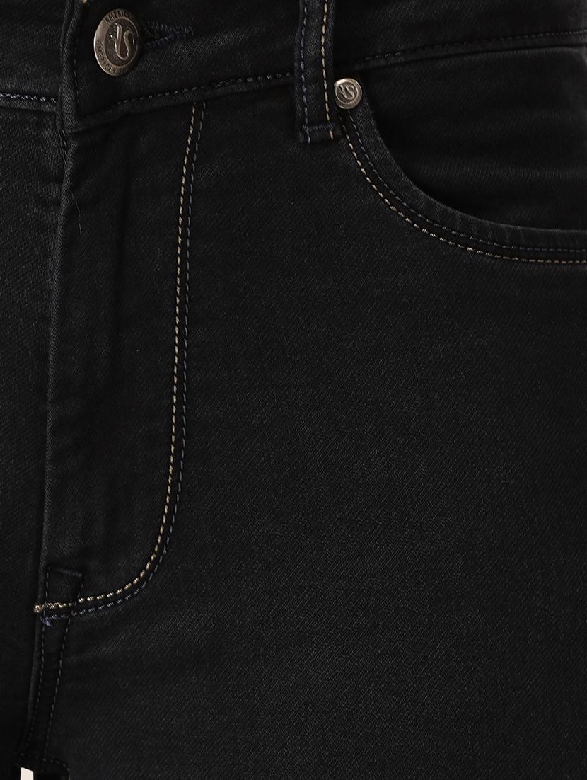 men plain mid rise denim jeans - 21636292 - Standard Image - 3