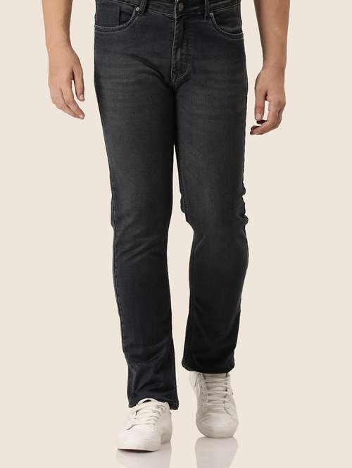men denim full length plain jean - 21636294 -  Standard Image - 0
