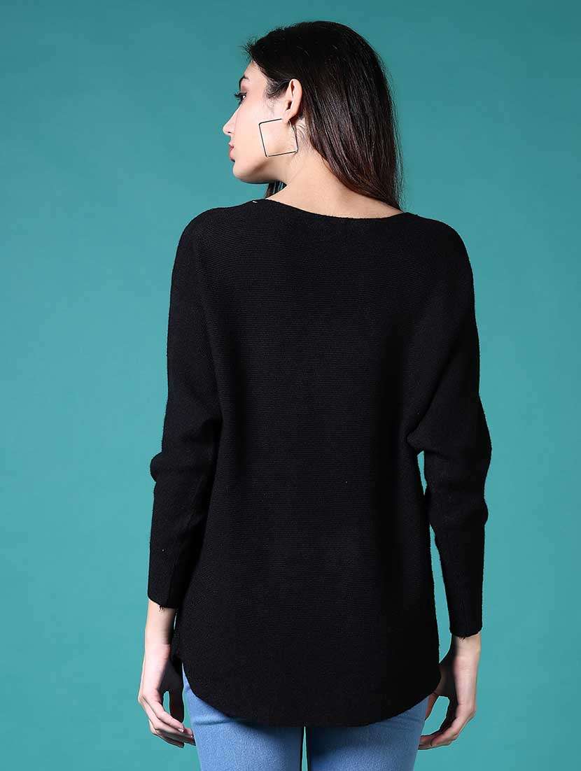 women embellished long sleeves pullover - 21636490 -  Standard Image - 3