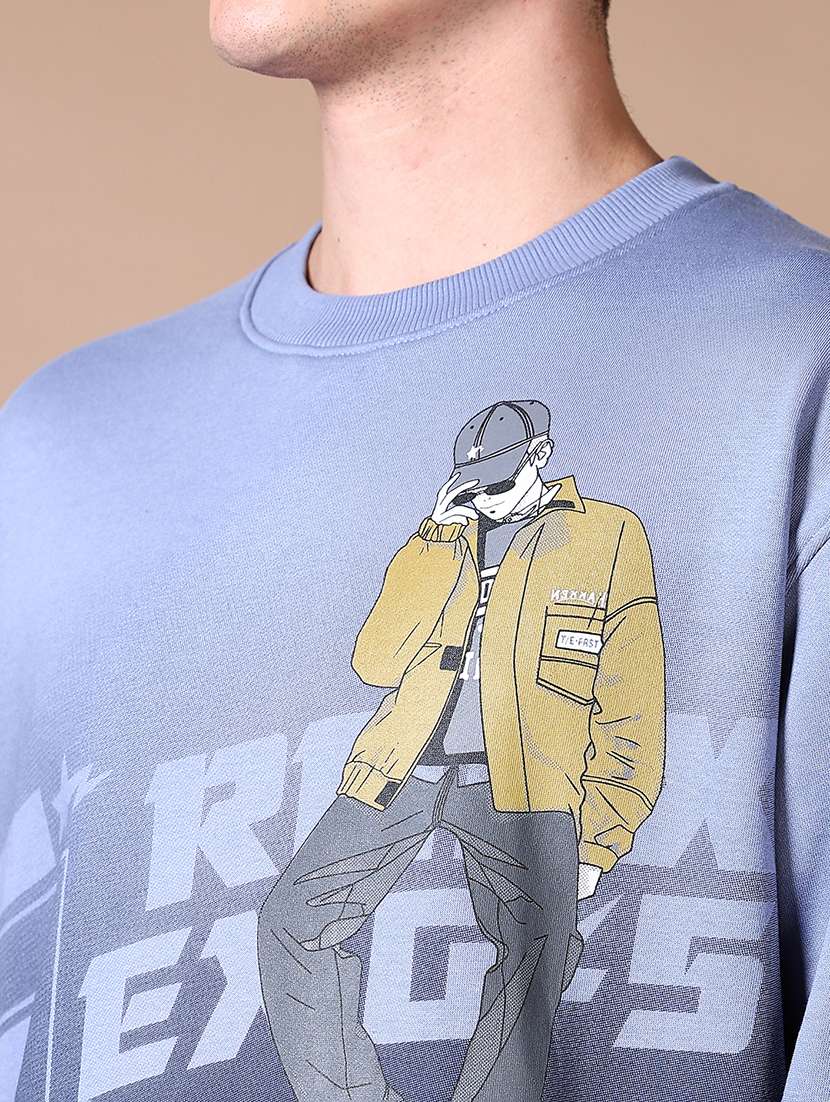 men long sleeve regular fit sweatshirt - 21636491 -  Standard Image - 5