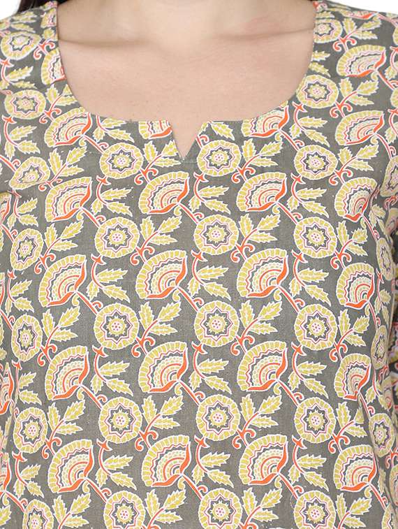 women printed cotton co-ord set - 21636602 -  Standard Image - 5