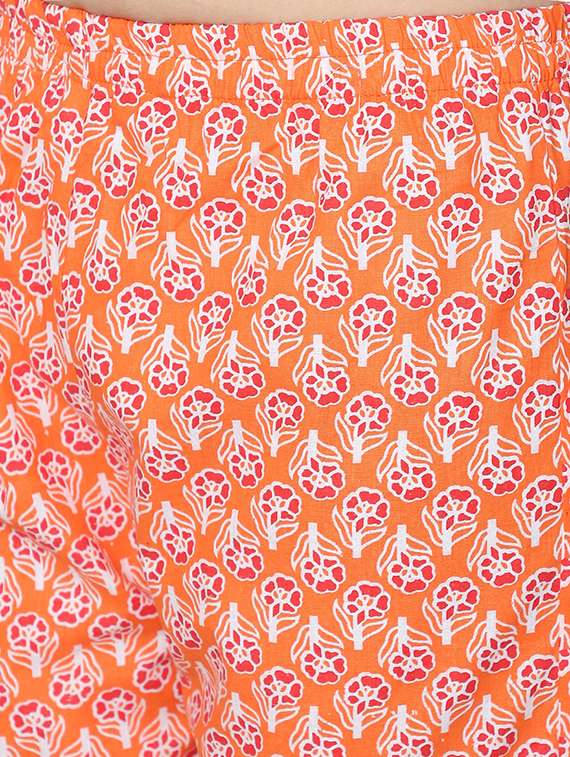 women printed cotton co-ord set - 21636604 -  Standard Image - 5