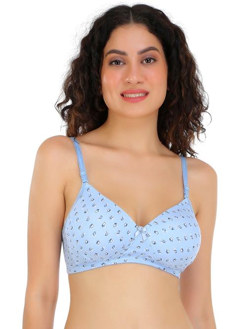 women printed full coverage t-shirt bra - 21636610 - Standard Image - 0