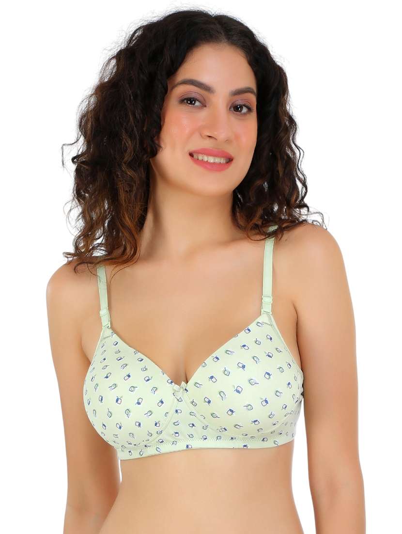 women printed full coverage t-shirt bra  - 21636611 -  Zoom Image - 0