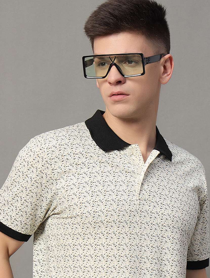 men short sleeves printed polo t-shirt - 21638234 -  Standard Image - 3