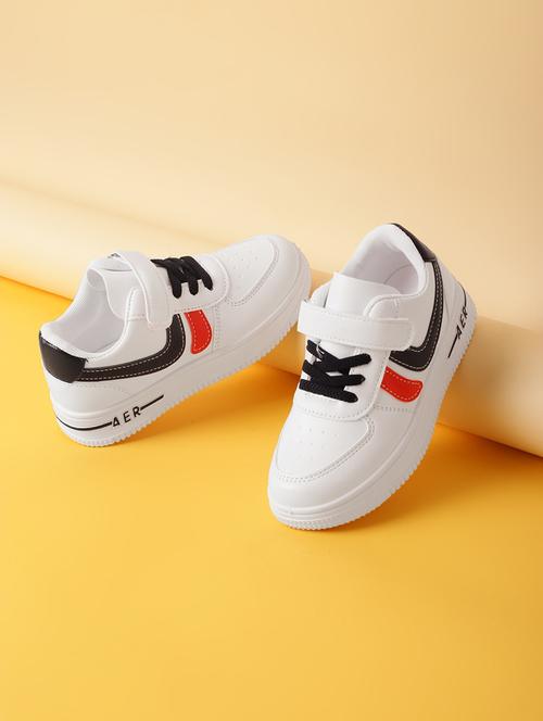 kids white solid sneaker - 21638293 - Standard Image - 0