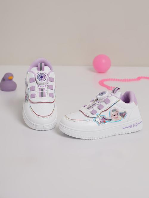 kids white solid sneaker - 21638297 -  Standard Image - 0