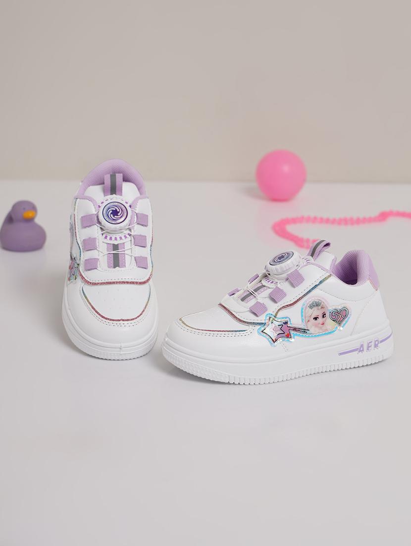 kids white solid sneaker - 21638297 -  Zoom Image - 0