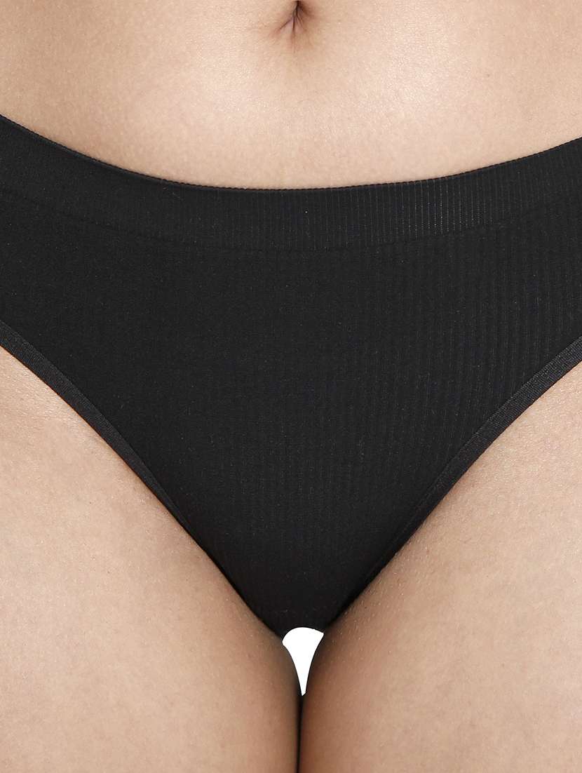 women solid bra and panty set - 21638612 -  Standard Image - 3