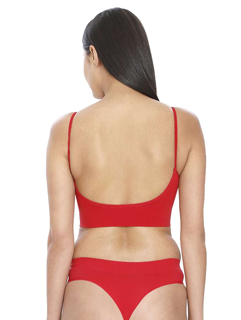 women solid bra and panty set - 21638626 -  Standard Image - 3