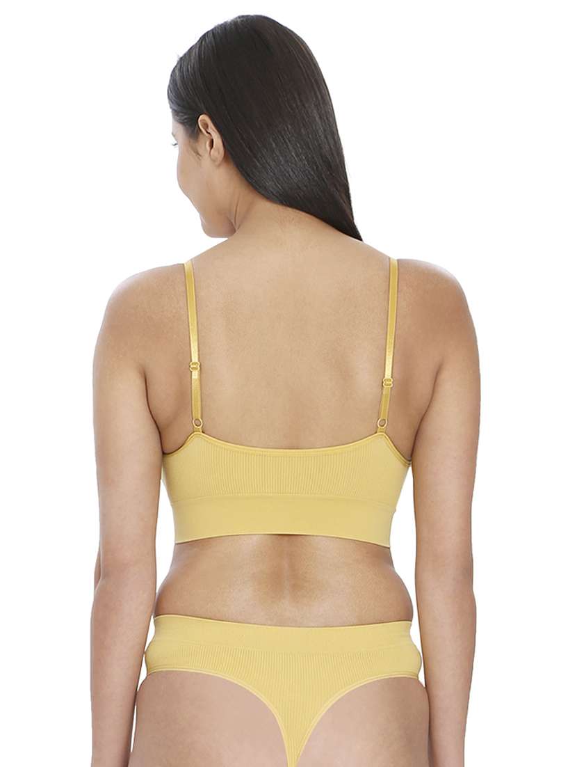 women solid bra and panty set - 21638630 -  Standard Image - 3