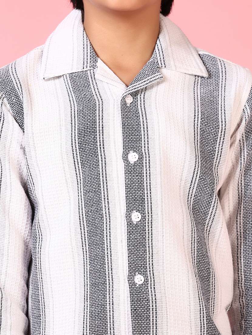 boys long sleeves striped shirt - 21638782 -  Standard Image - 5
