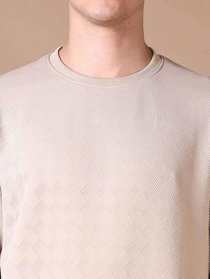 men self design long sleeve sweatshirt - 21638806 -  Standard Image - 5