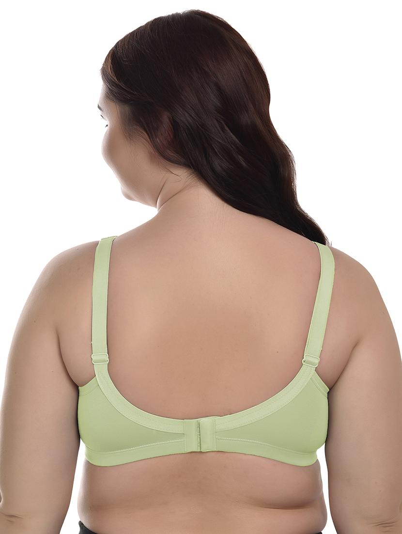 women solid full coverage plus size bra - 21639061 - Standard Image - 3