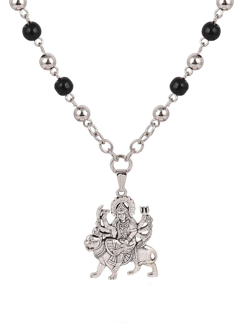 men sacred idol pendant with chain