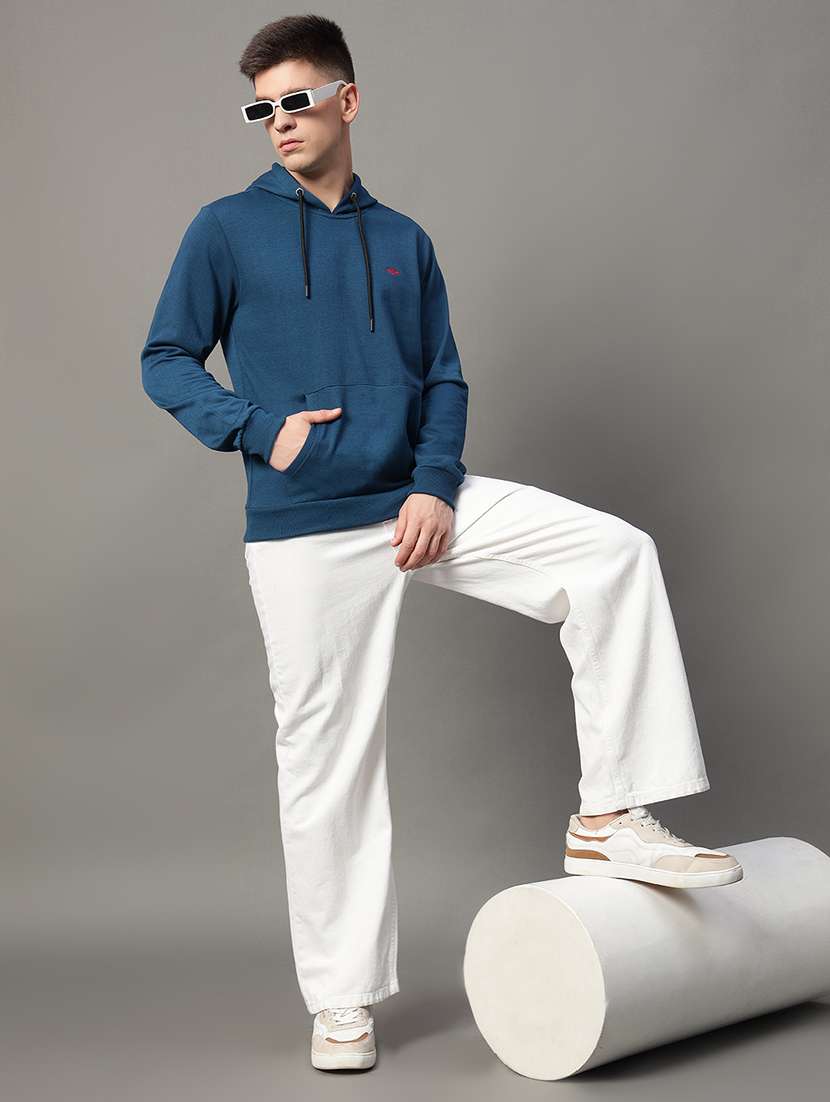 men long sleeves plain sweatshirt - 21639212 -  Standard Image - 3