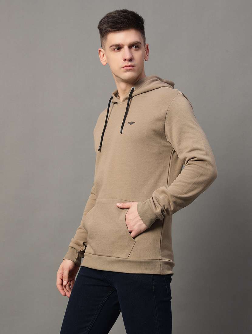 men long sleeves plain sweatshirt