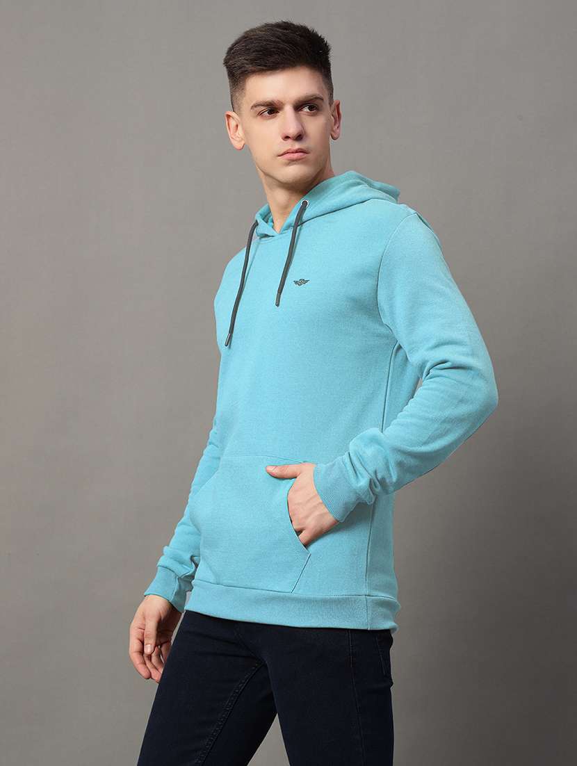 men long sleeves plain sweatshirt