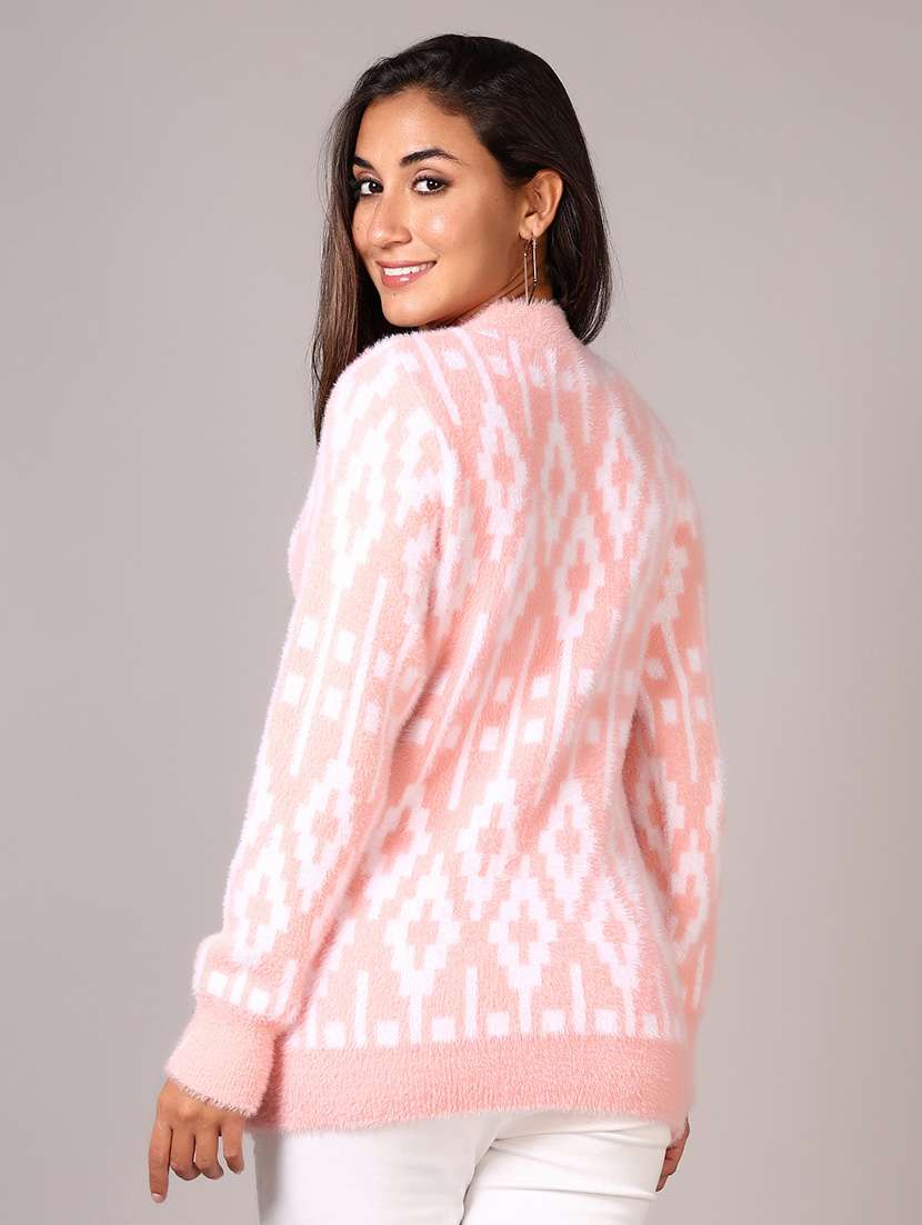 women self designed long sleeves pullover - 21639254 -  Standard Image - 3