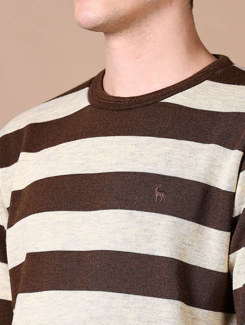 men stripes long sleeve sweatshirt - 21639269 -  Standard Image - 5