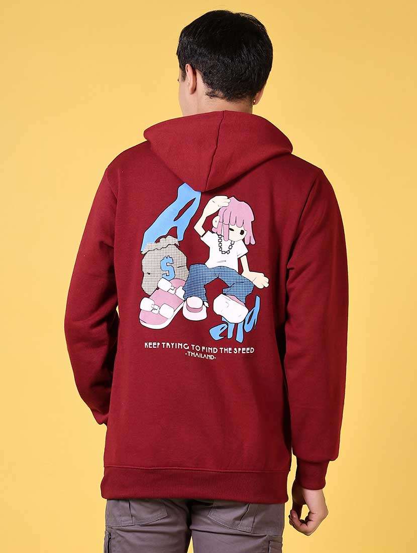 men back print long sleeve sweatshirt - 21639383 -  Standard Image - 3