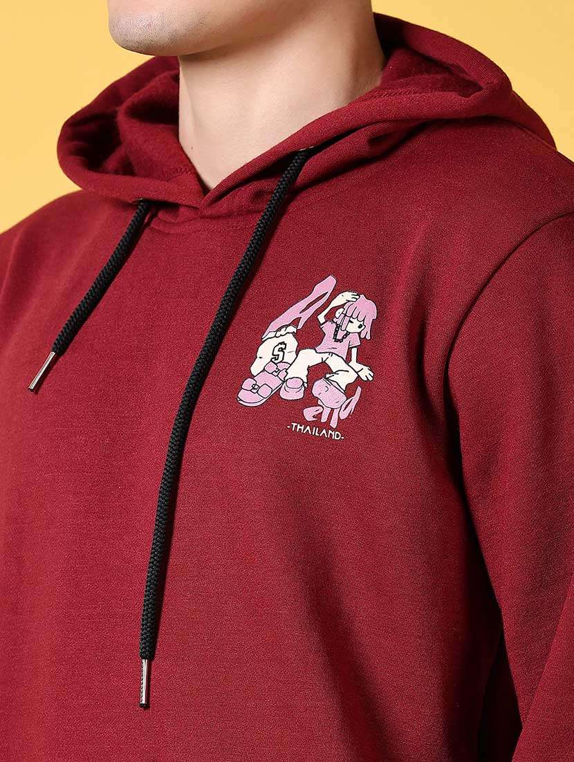 men back print long sleeve sweatshirt - 21639383 -  Standard Image - 5