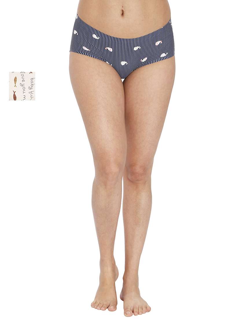 women pack of 2 printed panty combo