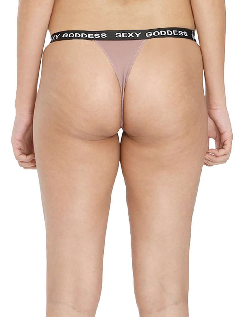 women printed mid rise thongs - 21639635 -  Standard Image - 3