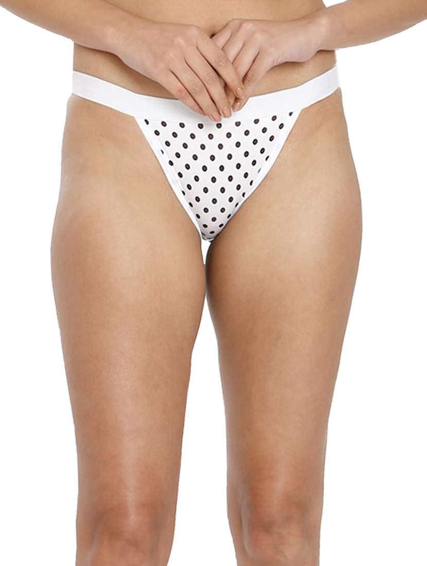women printed tanga panty